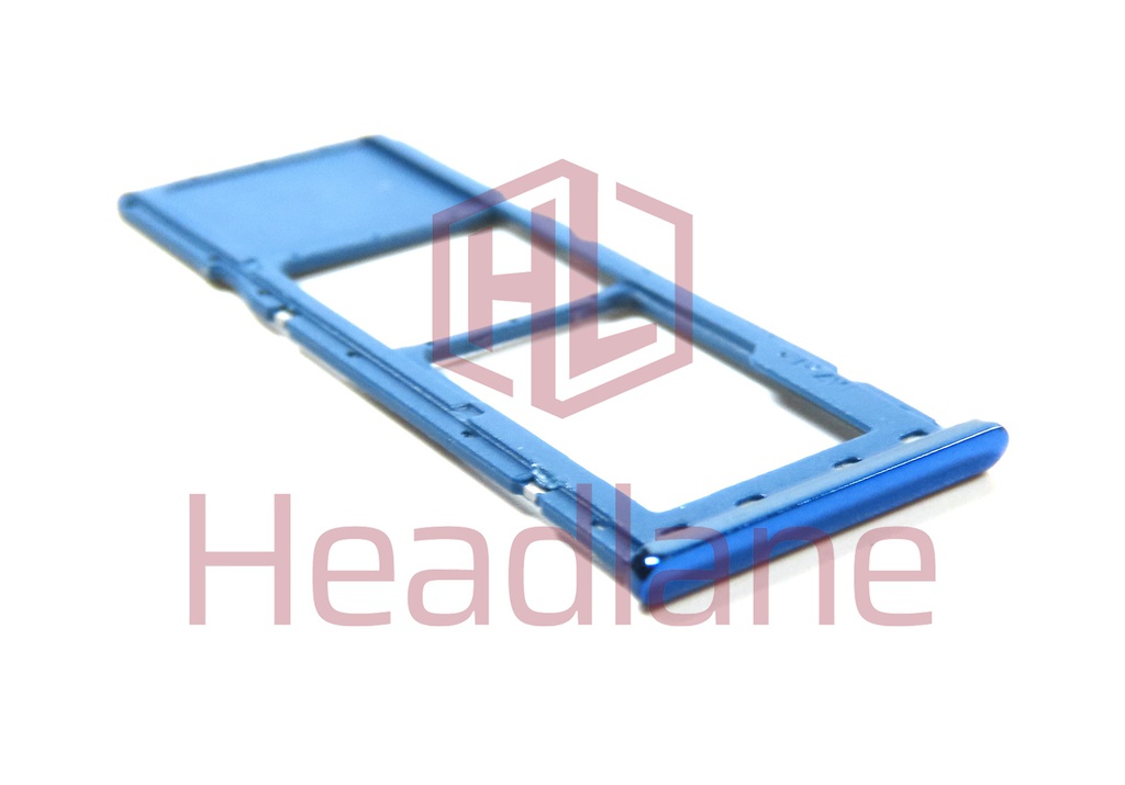 Samsung SM-A750 Galaxy A7 (2018) SIM Card Tray - Blue (Single)