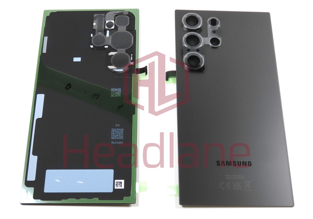 Samsung SM-S928 Galaxy S24 Ultra Back / Battery Cover - Titanium Black