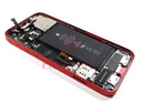 iPhone 12 Back / Battery Cover + Small Parts - Red (Pulled - Grade A)