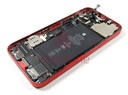 iPhone 12 Back / Battery Cover + Small Parts - Red (Pulled - Grade A)