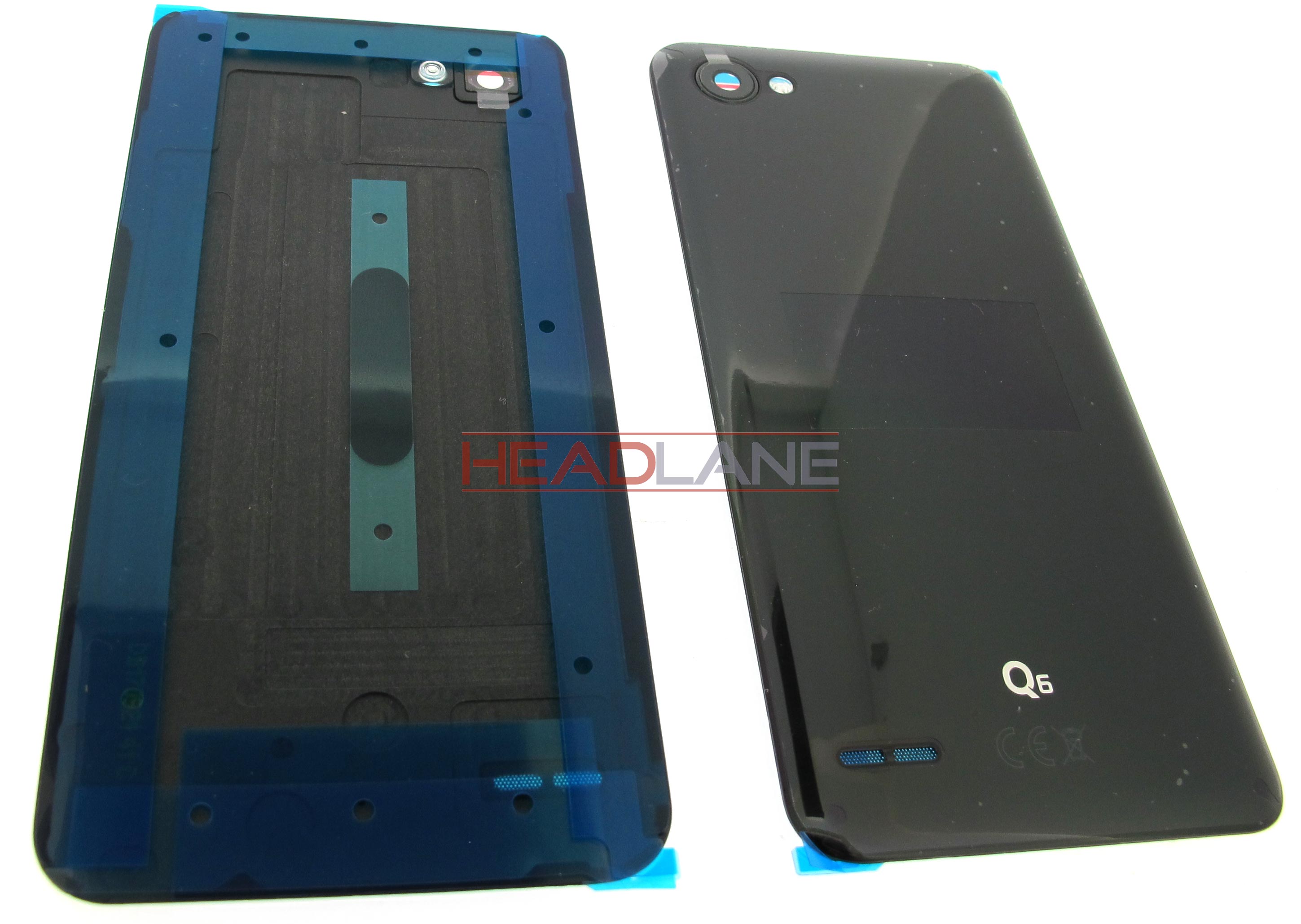 LG M700N Q6 Battery Cover - Black