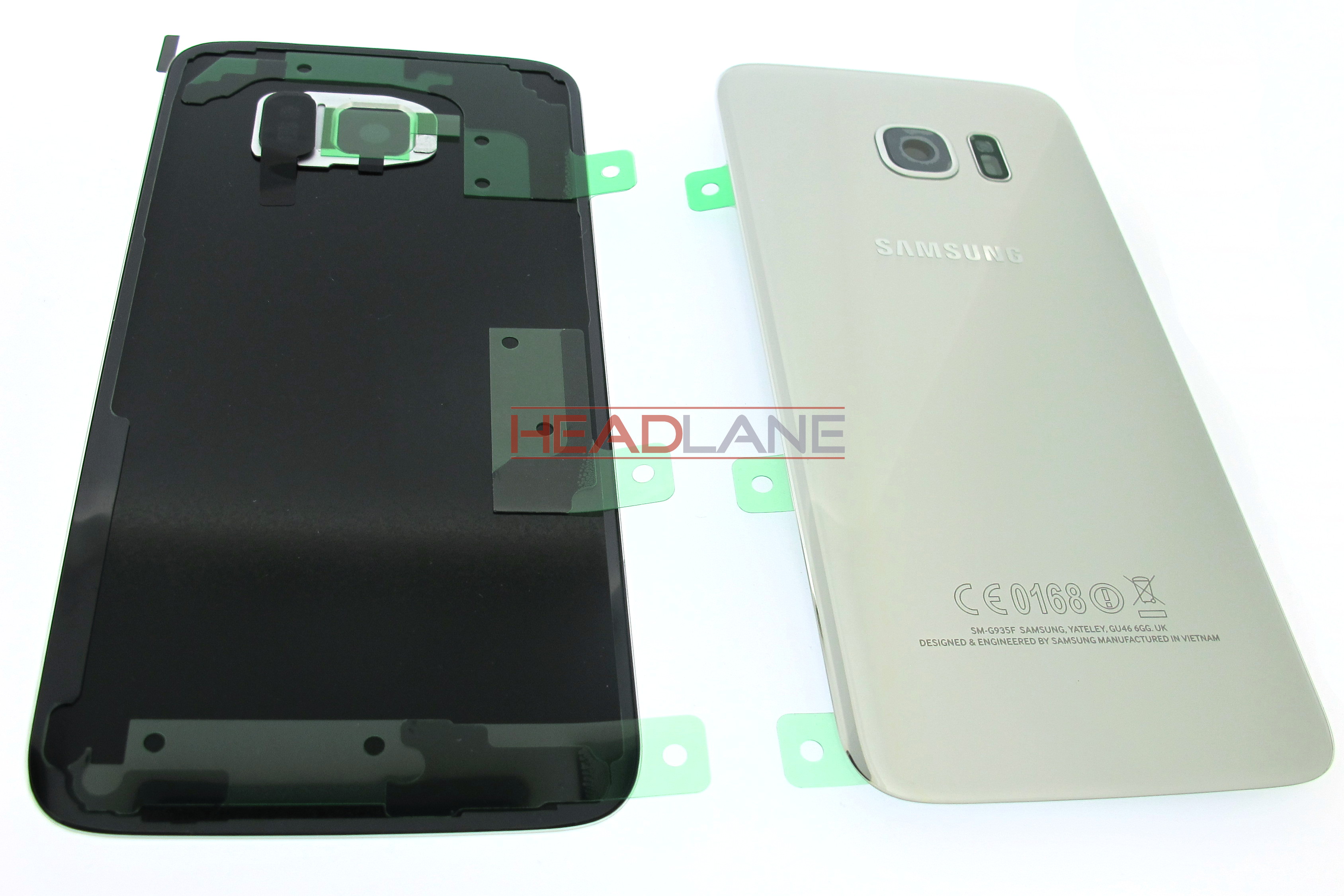 Samsung SM-G935F Galaxy S7 Edge Battery Cover - Silver
