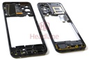 Samsung SM-A235 Galaxy A23 Middle Cover / Chassis - Black