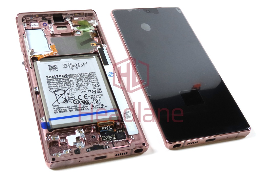 Samsung SM-N980 SM-N981 Galaxy Note 20 LCD Display / Screen + Battery - Bronze (No Box)