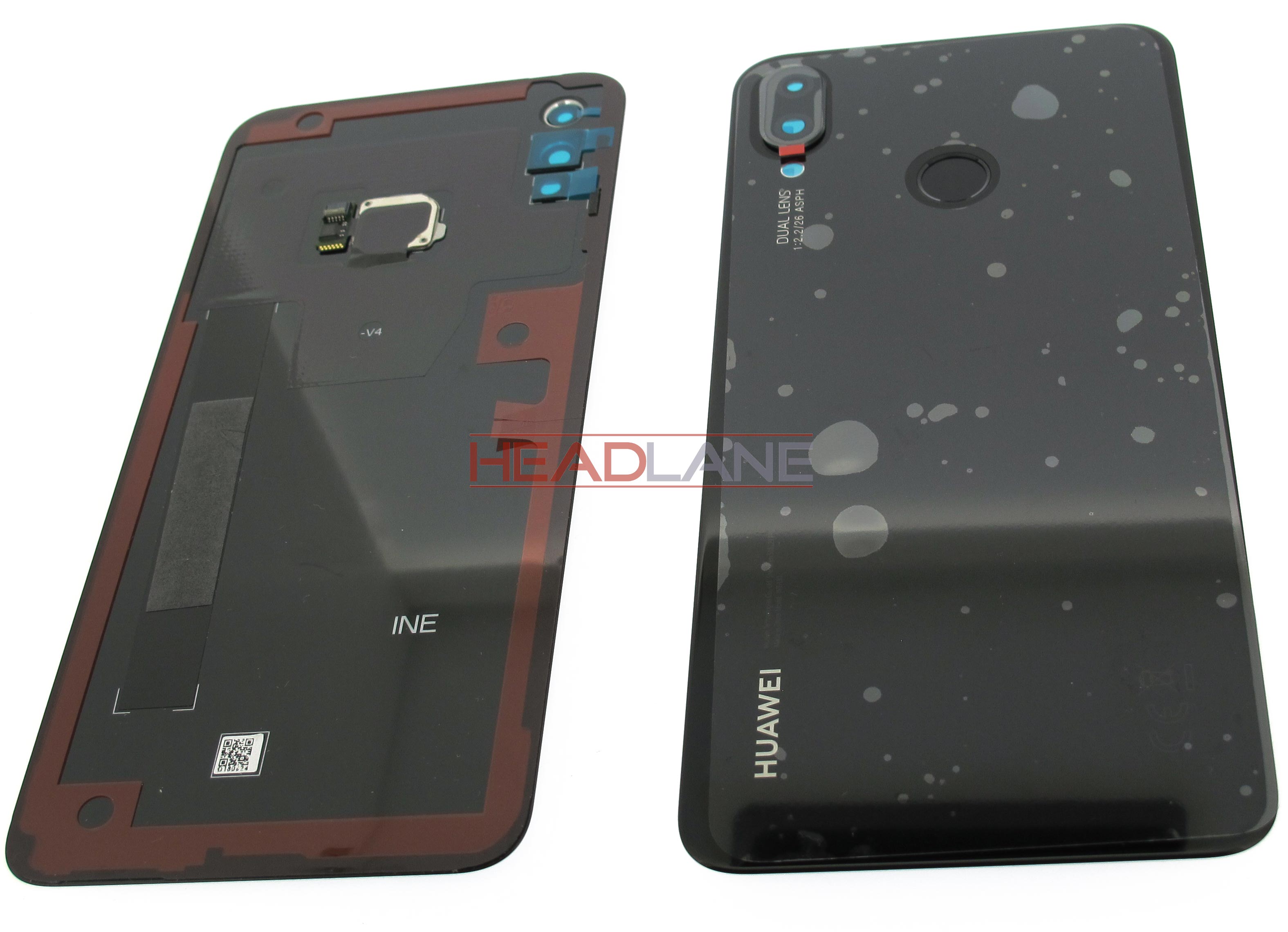 Huawei P Smart+ / P Smart Plus Back / Battery Cover - Black