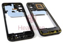 Samsung SM-A245 Galaxy A24 Middle Cover / Chassis - Black