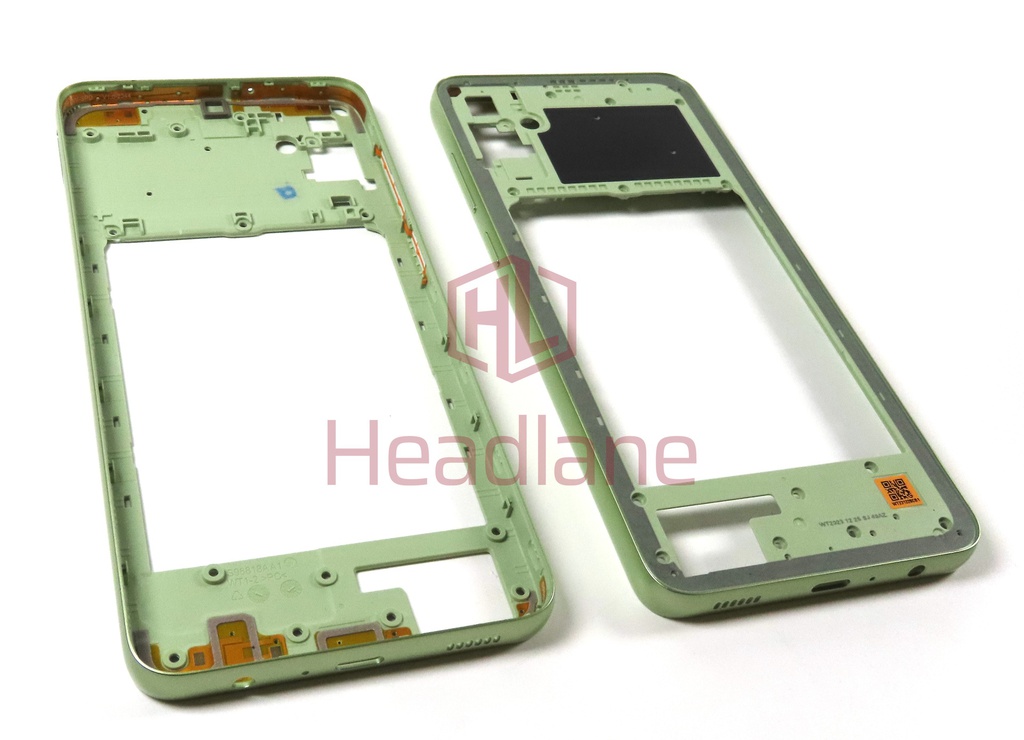 Samsung SM-A055 Galaxy A05 Middle Cover / Chassis - Light Green