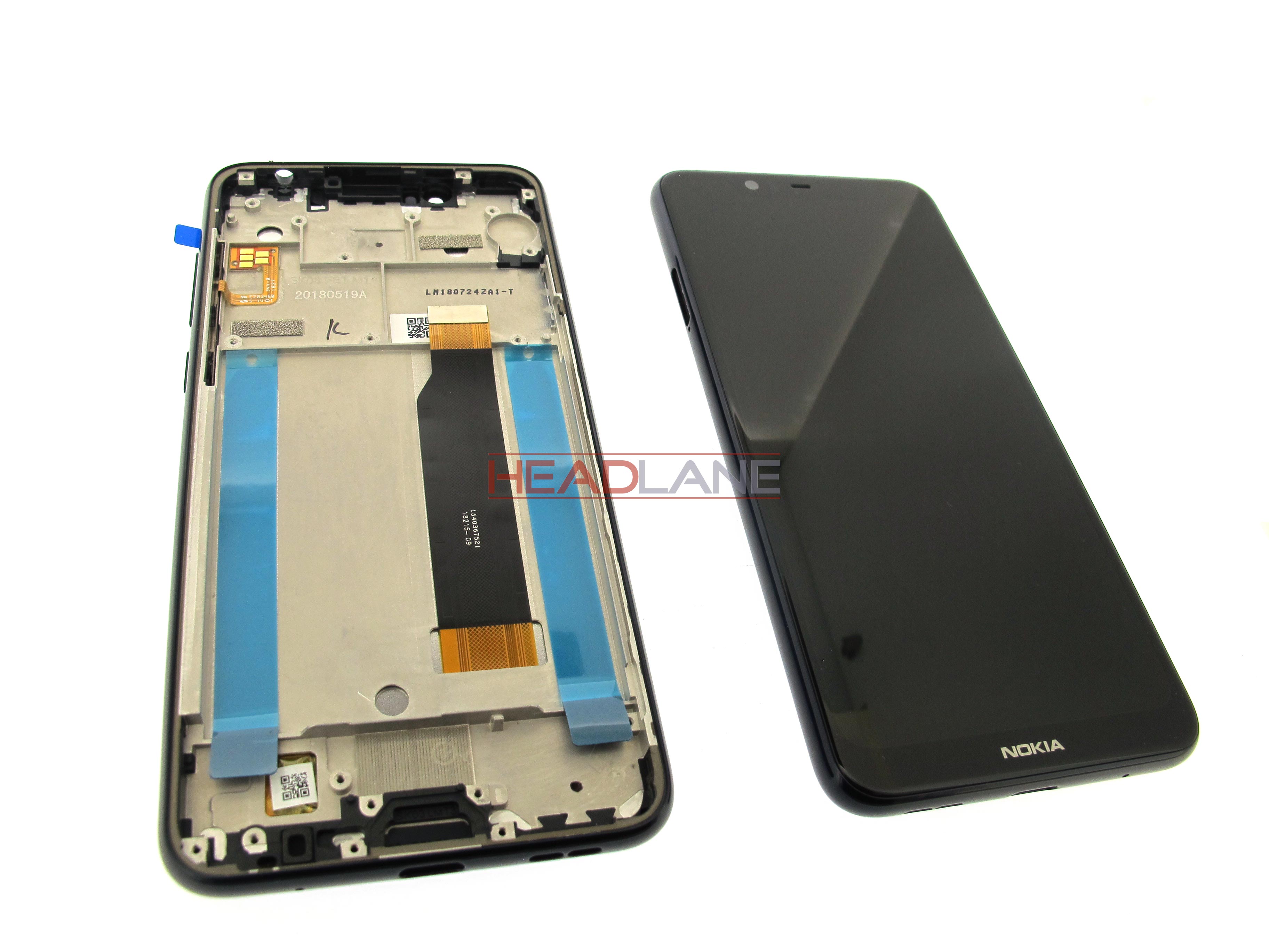 Nokia 5.1 TA-1061 , TA-1075 LCD Display / Screen + Touch / Digitizer (All colours)