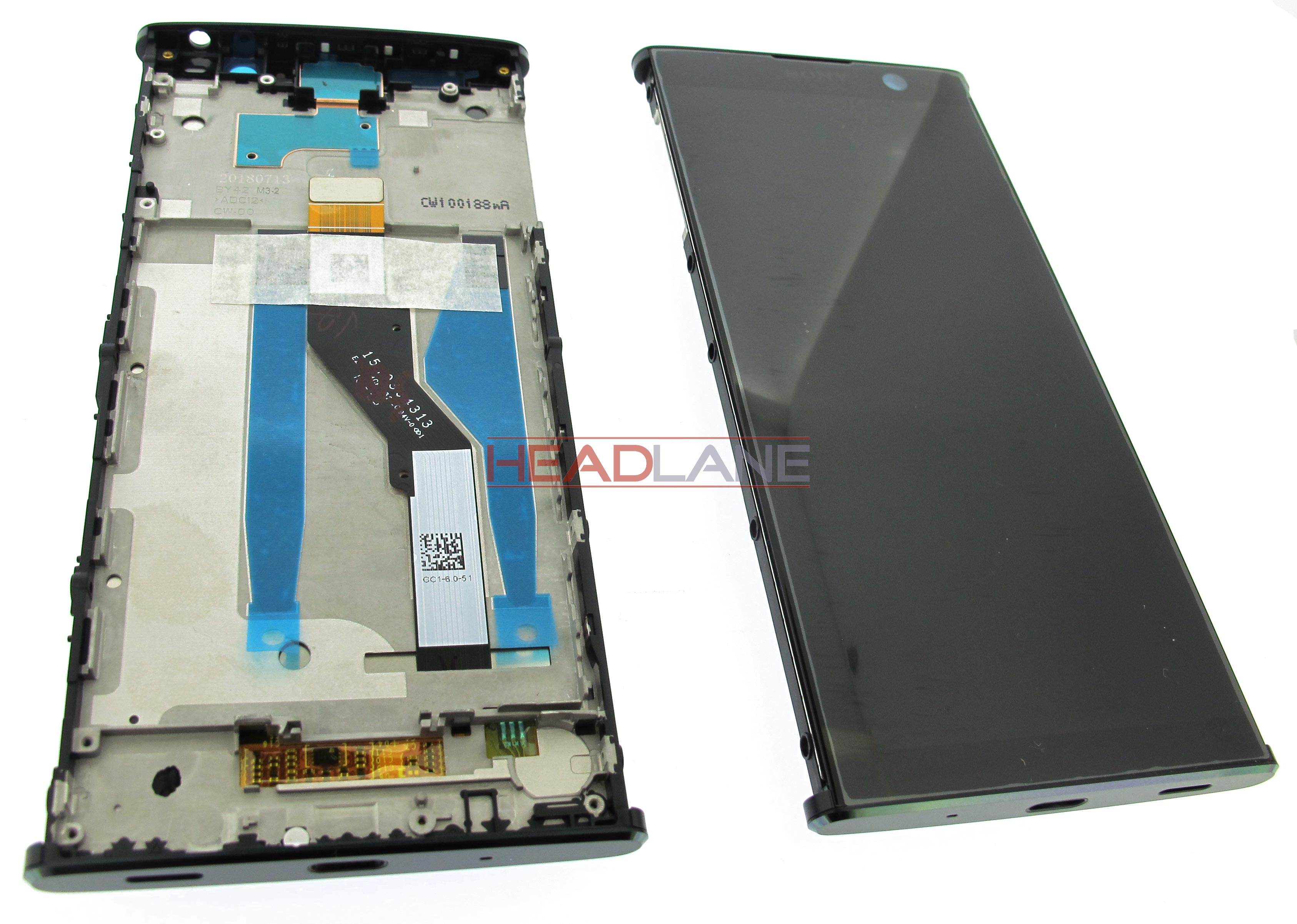 Sony H3413 H4493 Xperia XA2 Plus LCD Display / Screen + Touch / Digitizer - Black