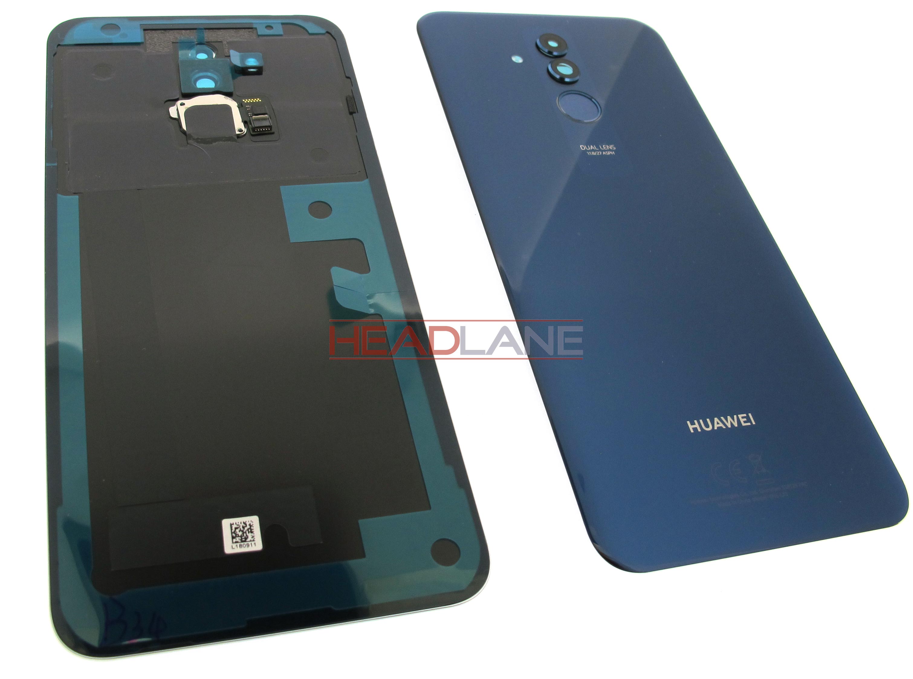 Huawei Mate 20 Lite Battery / Back Cover + Fingerprint Sensor / Reader - Blue