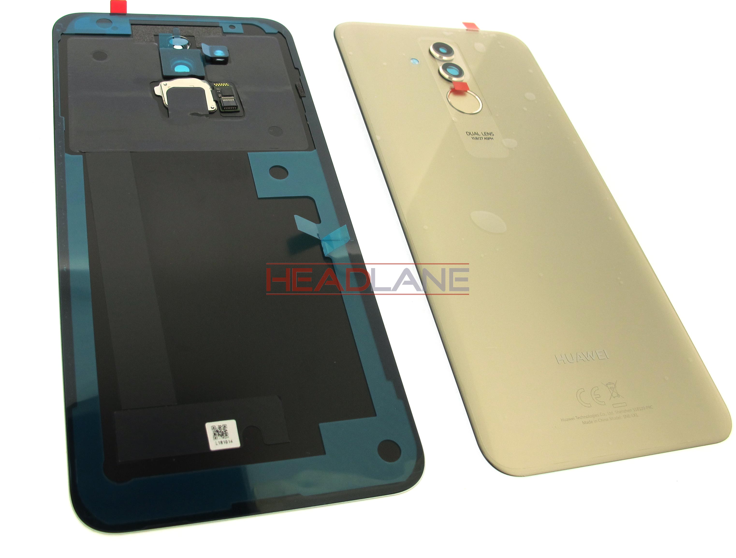 Huawei Mate 20 Lite Battery / Back Cover + Fingerprint Sensor / Reader - Gold