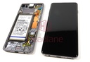 Samsung SM-G973 Galaxy S10 LCD Display / Screen + Touch + Battery - Prism Black