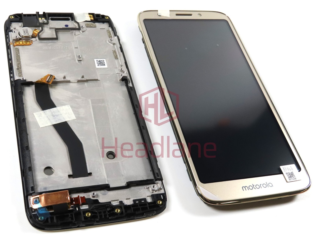 Motorola XT1920 Moto E5 LCD Display / Screen + Touch - Gold