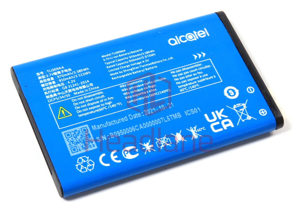Alcatel 3025X TLi009AA 950mAh Battery
