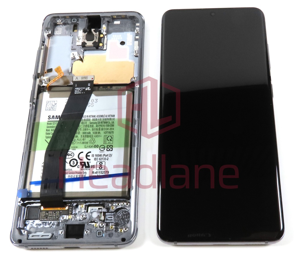Samsung SM-G980 Galaxy S20 LCD Display / Screen + Touch + Battery - Grey (No Camera)