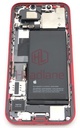 iPhone 13 Back / Battery Cover + Small Parts - Red (Pulled - Grade A)