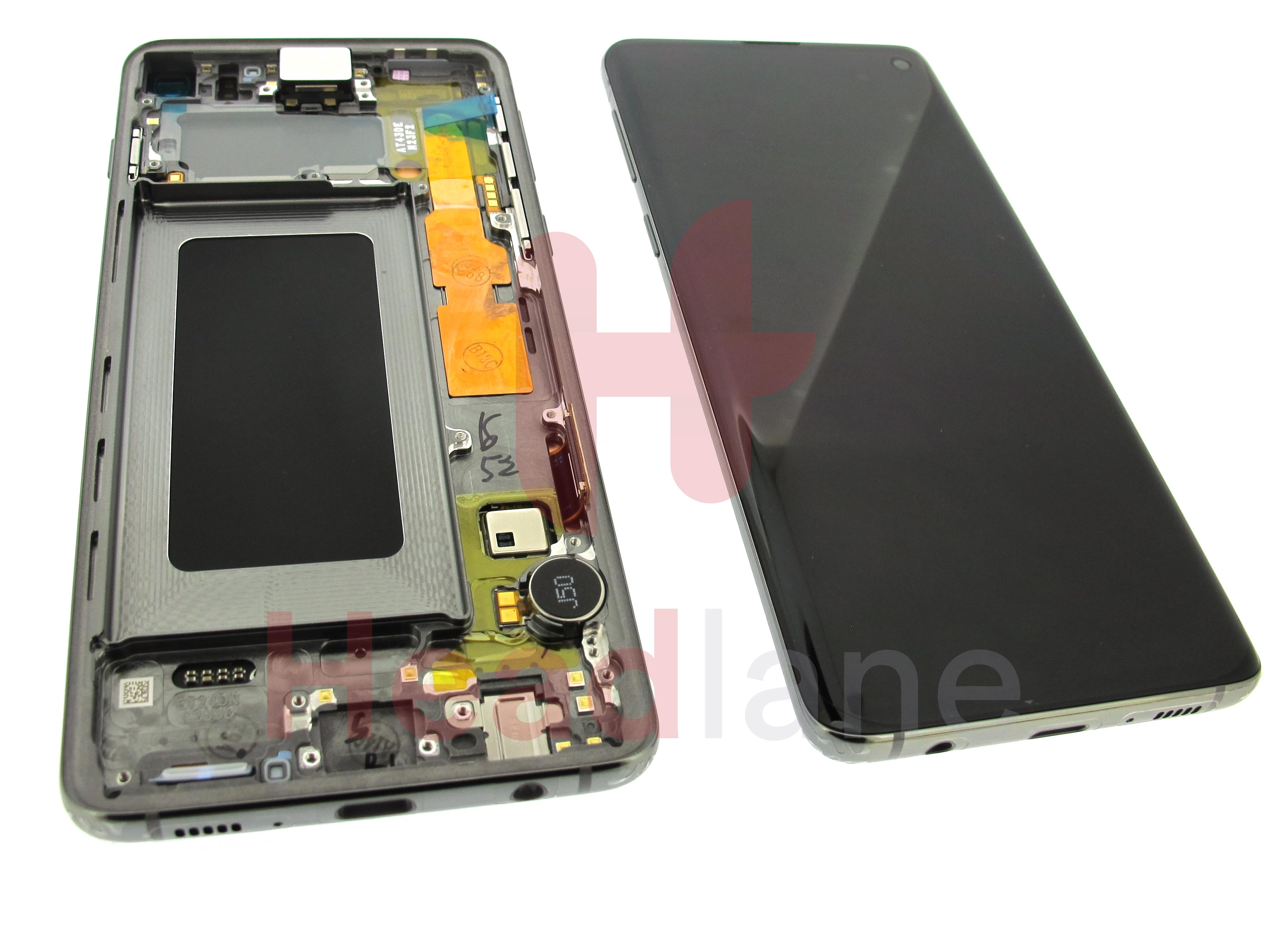 Samsung SM-G973 Galaxy S10 LCD Display / Screen + Touch - Prism Black