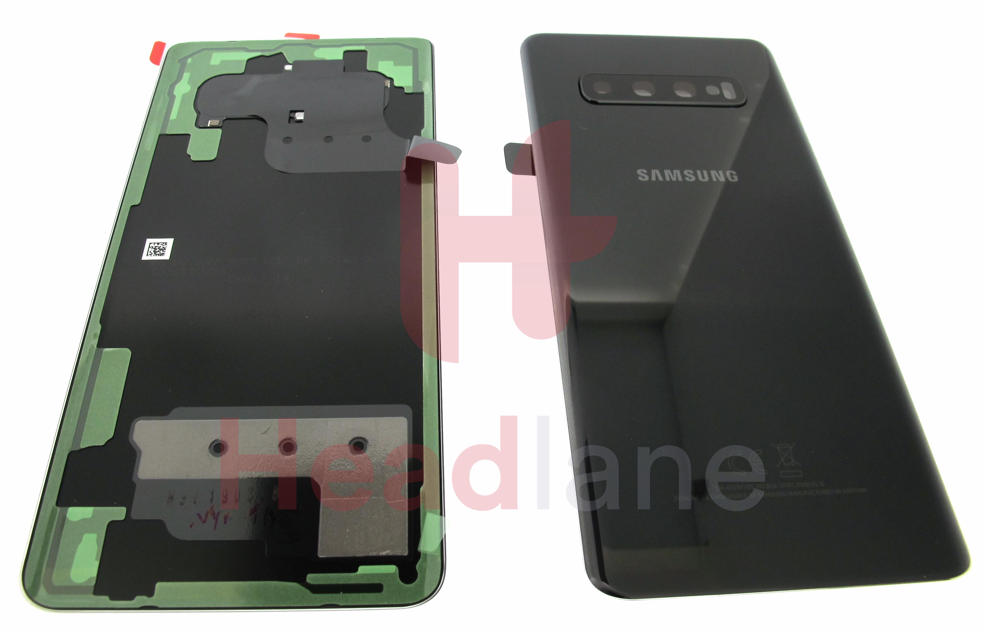 Samsung SM-G975 Galaxy S10+ / S10 Plus Back / Battery Cover - Prism Black