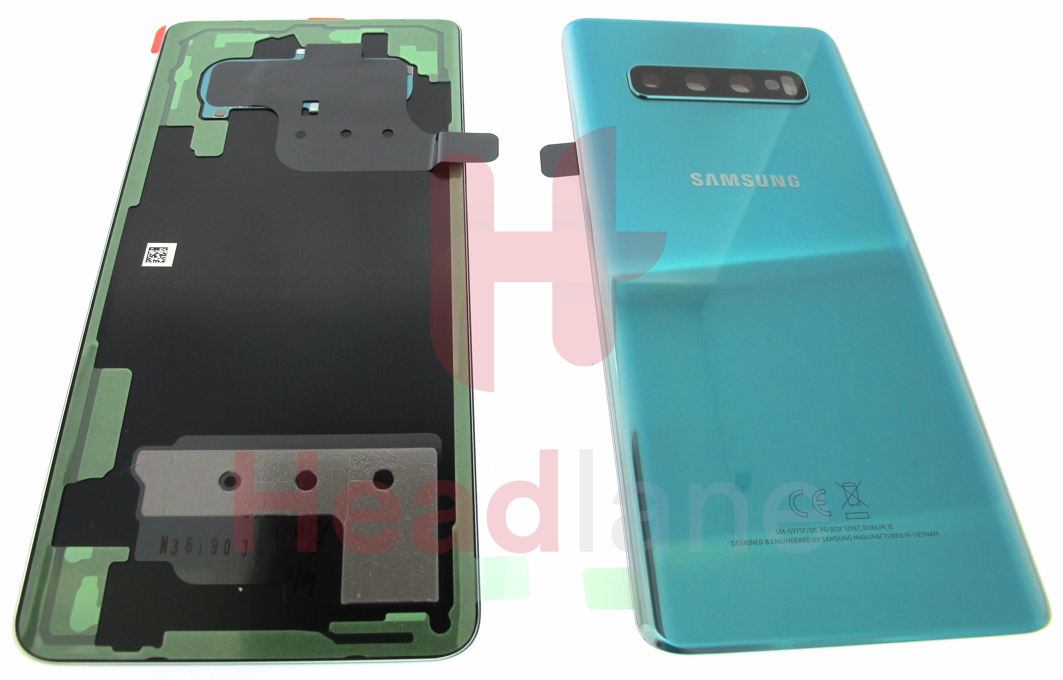 Samsung SM-G975 Galaxy S10+ / S10 Plus Back / Battery Cover - Prism Green