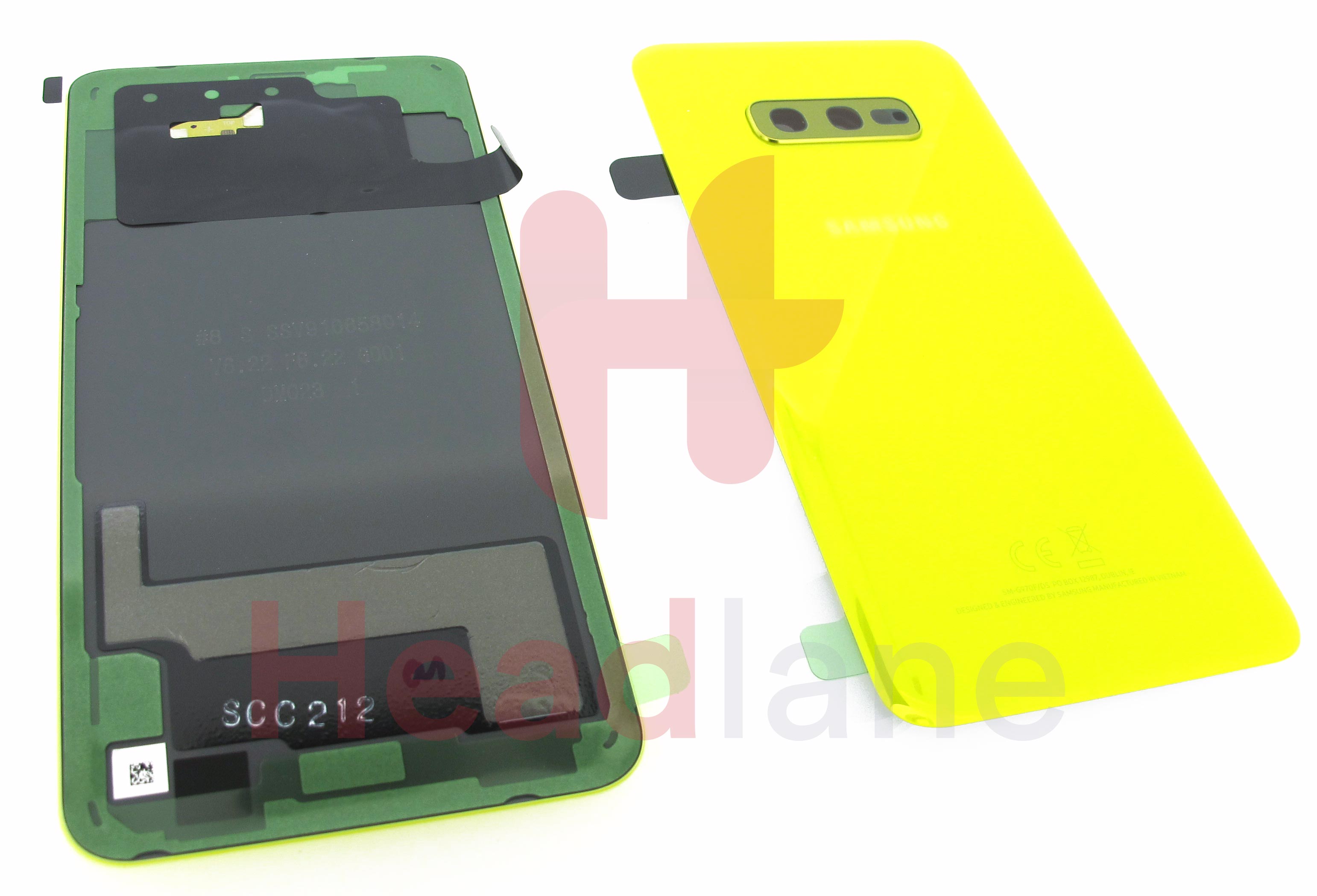 Samsung SM-G970 Galaxy S10E Back / Battery Cover - Canary Yellow