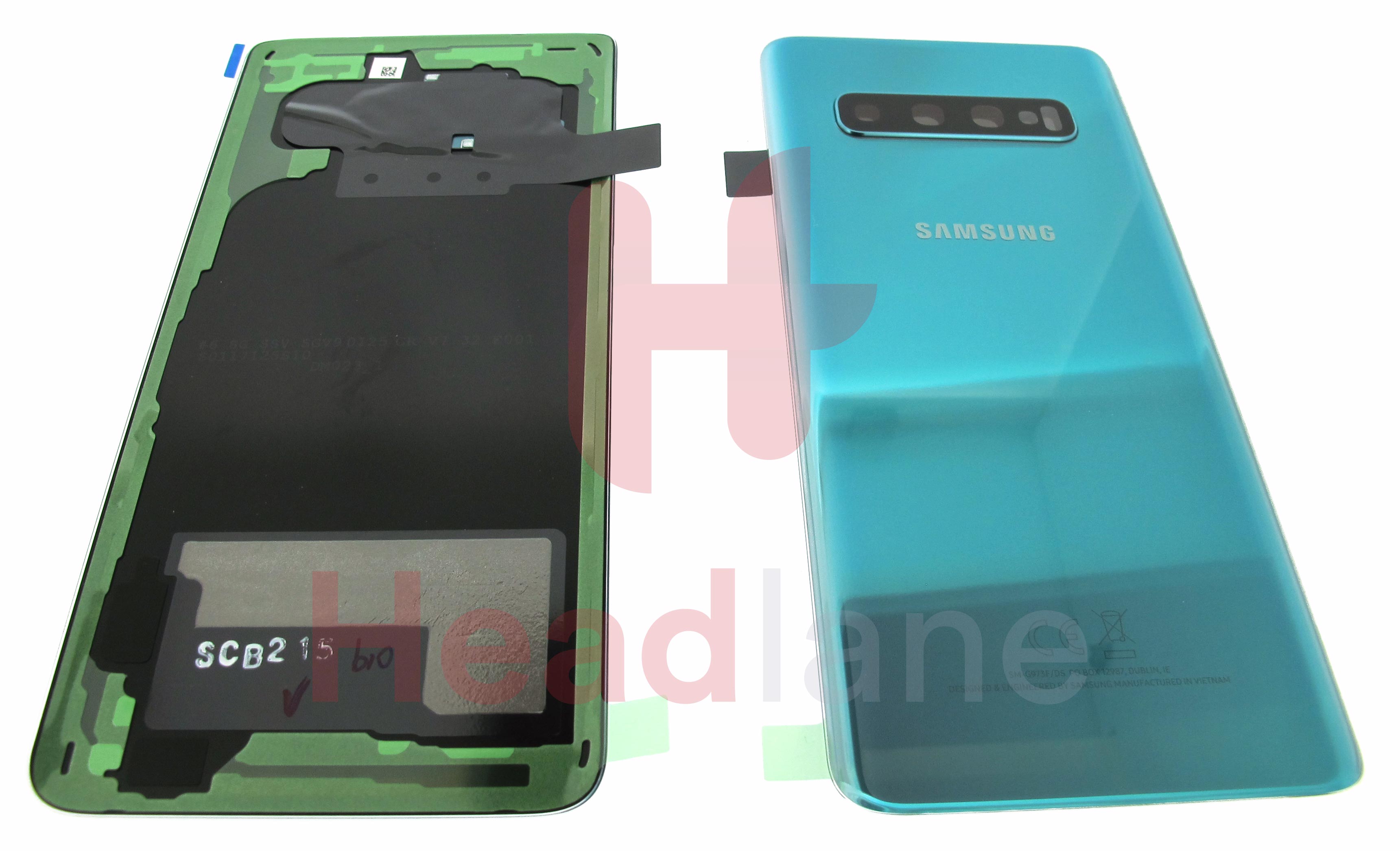 Samsung SM-G973 Galaxy S10 Back / Battery Cover - Prism Green