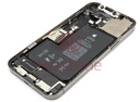 iPhone 12 Pro Max Back / Battery Cover + Small Parts - Graphite (Pulled - Grade B)