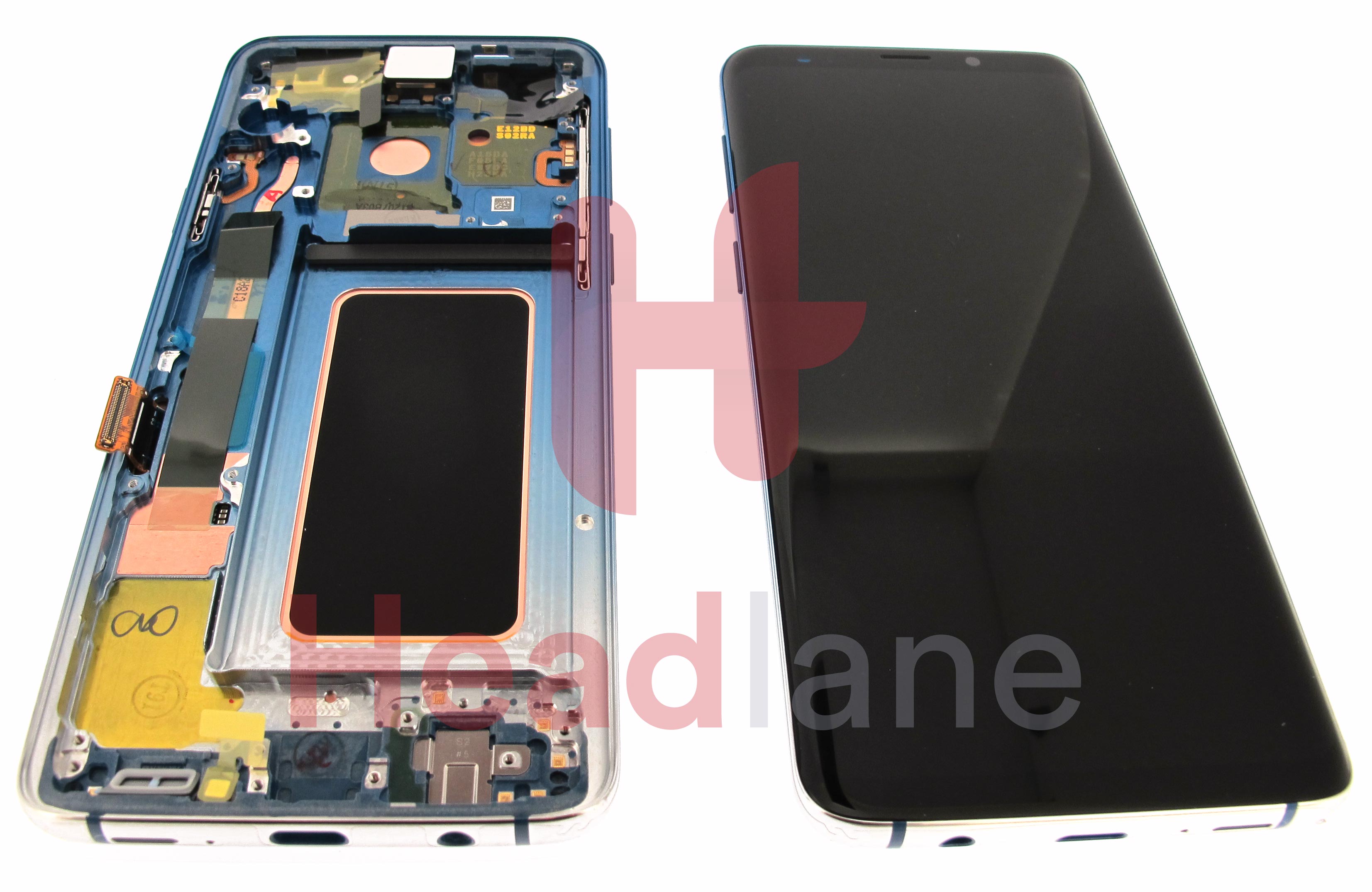 Samsung SM-G965F Galaxy S9+ LCD Display / Screen + Touch - Polaris Blue