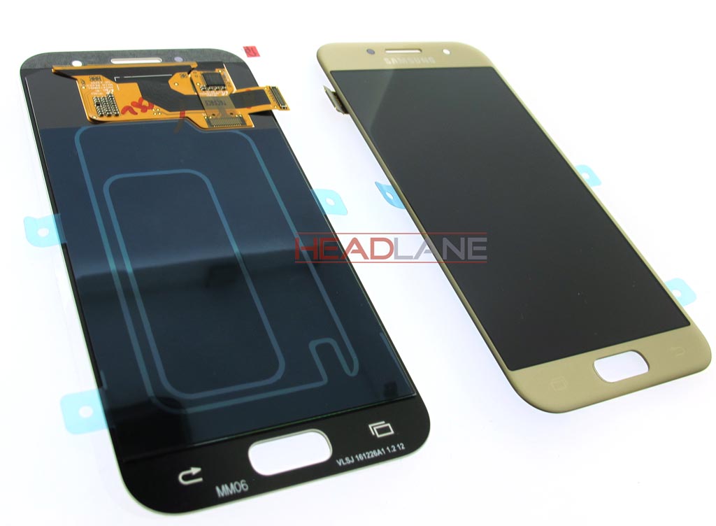 Samsung SM-A320 Galaxy A3 (2017) LCD Display / Screen + Touch - Gold
