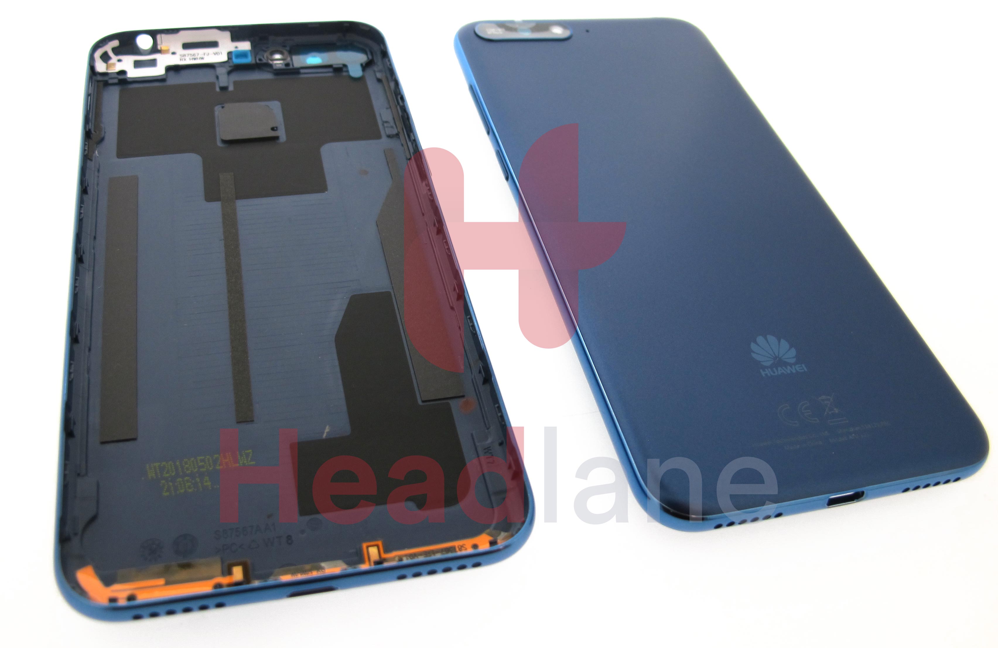 Huawei Y6 (2018) Battery / Back Cover - Blue