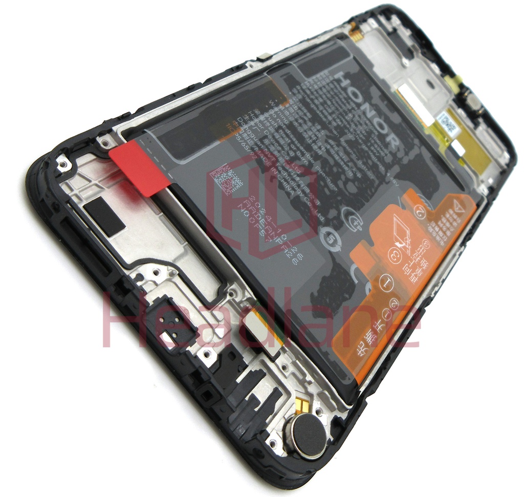 Honor X6b LCD Display / Screen + Touch + HB476594EGW Battery - Black
