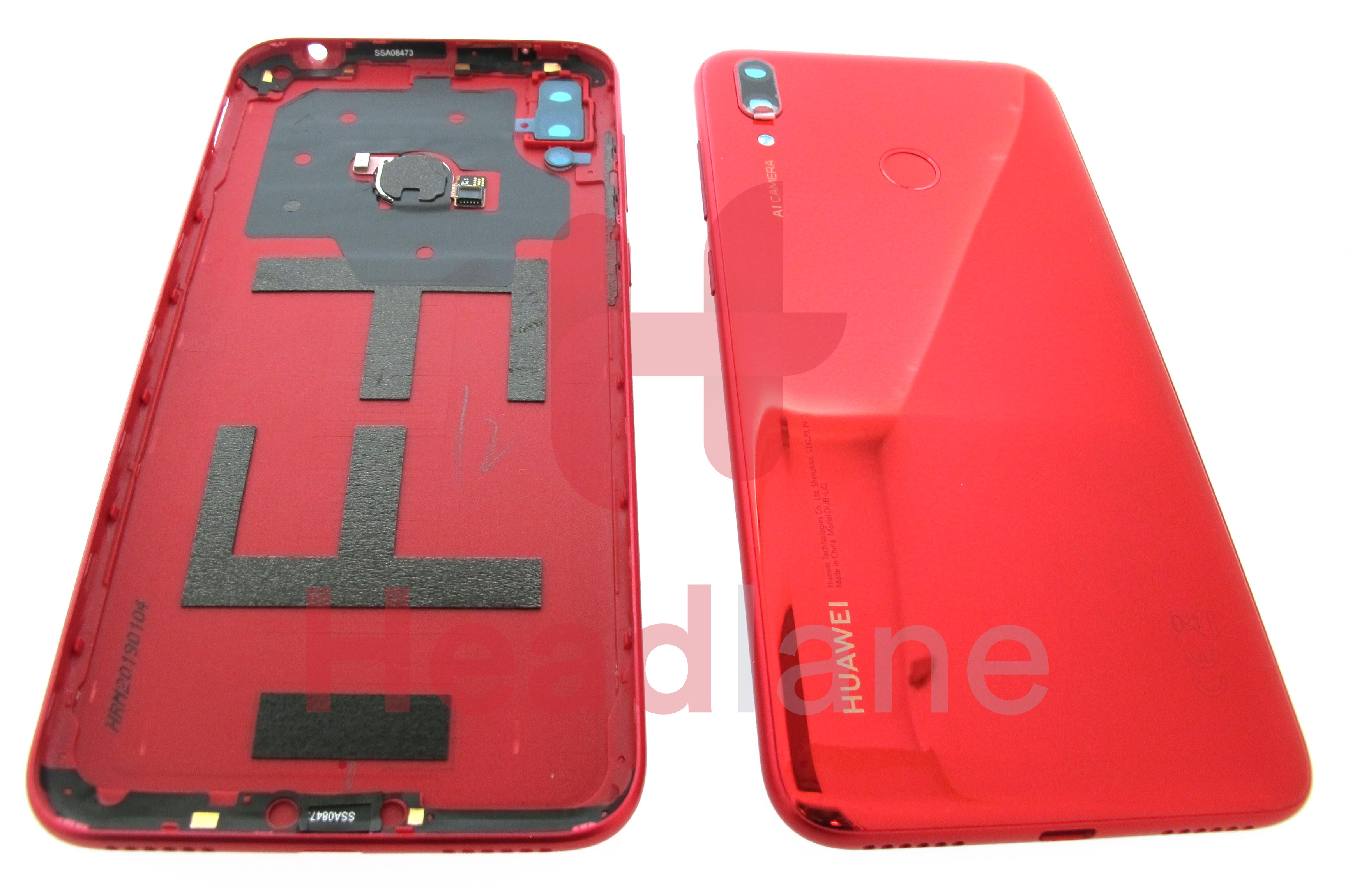 Huawei Y7 (2019) Back / Battery Cover - Red