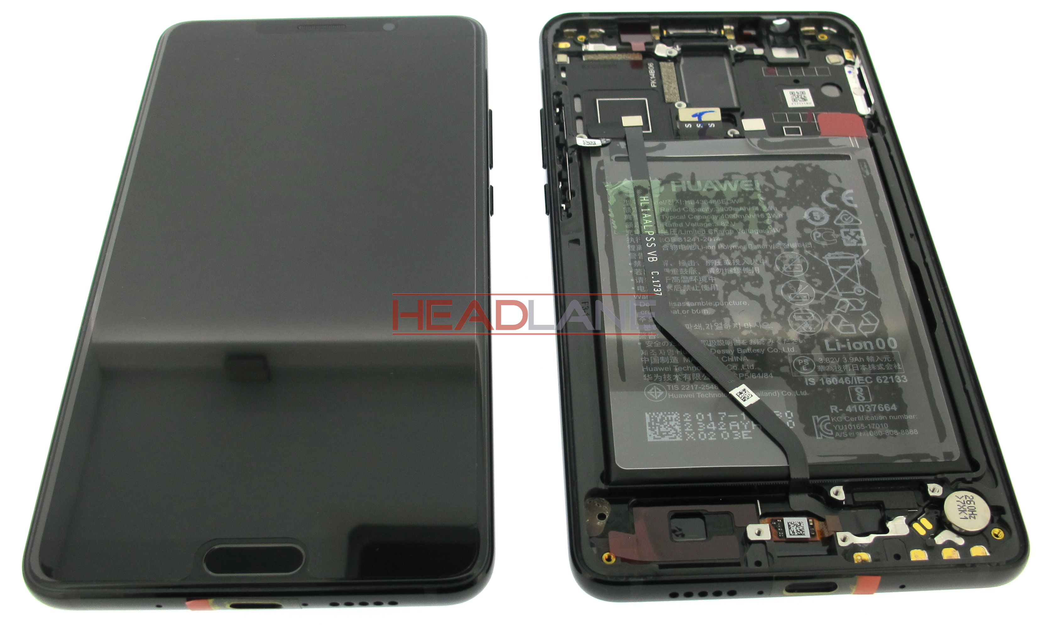 Huawei Mate 10 LCD / Touch + Battery Assembly - Black