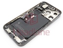 iPhone 14 Pro Back / Battery Cover + Small Parts - Black (Pulled - Grade A) (No Camera)
