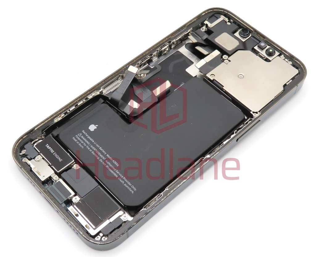 iPhone 13 Pro Back / Battery Cover + Small Parts - Green (Pulled - Grade B)