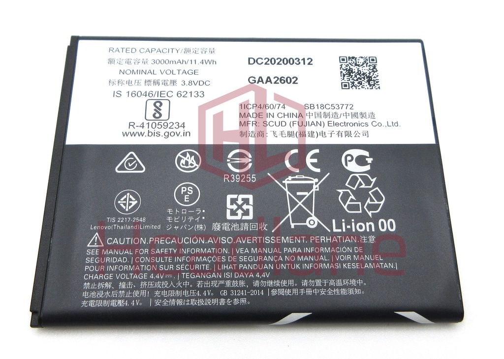 Motorola XT2025 Moto E6 Plus KC40 3000mAh Battery