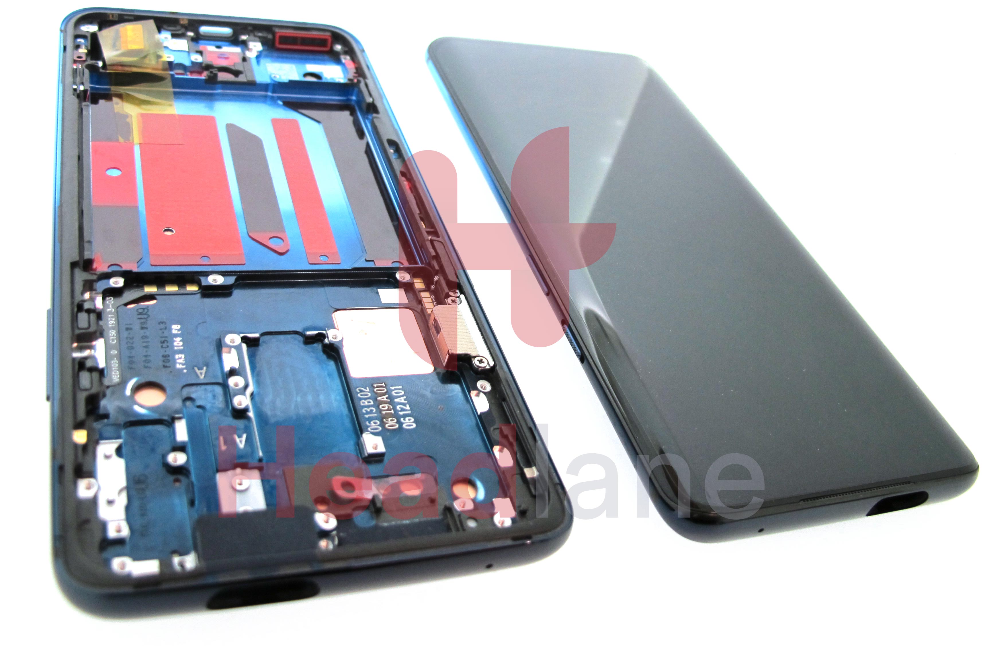 OnePlus 7 Pro LCD Display / Screen + Touch (Single SIM) - Nebula Blue