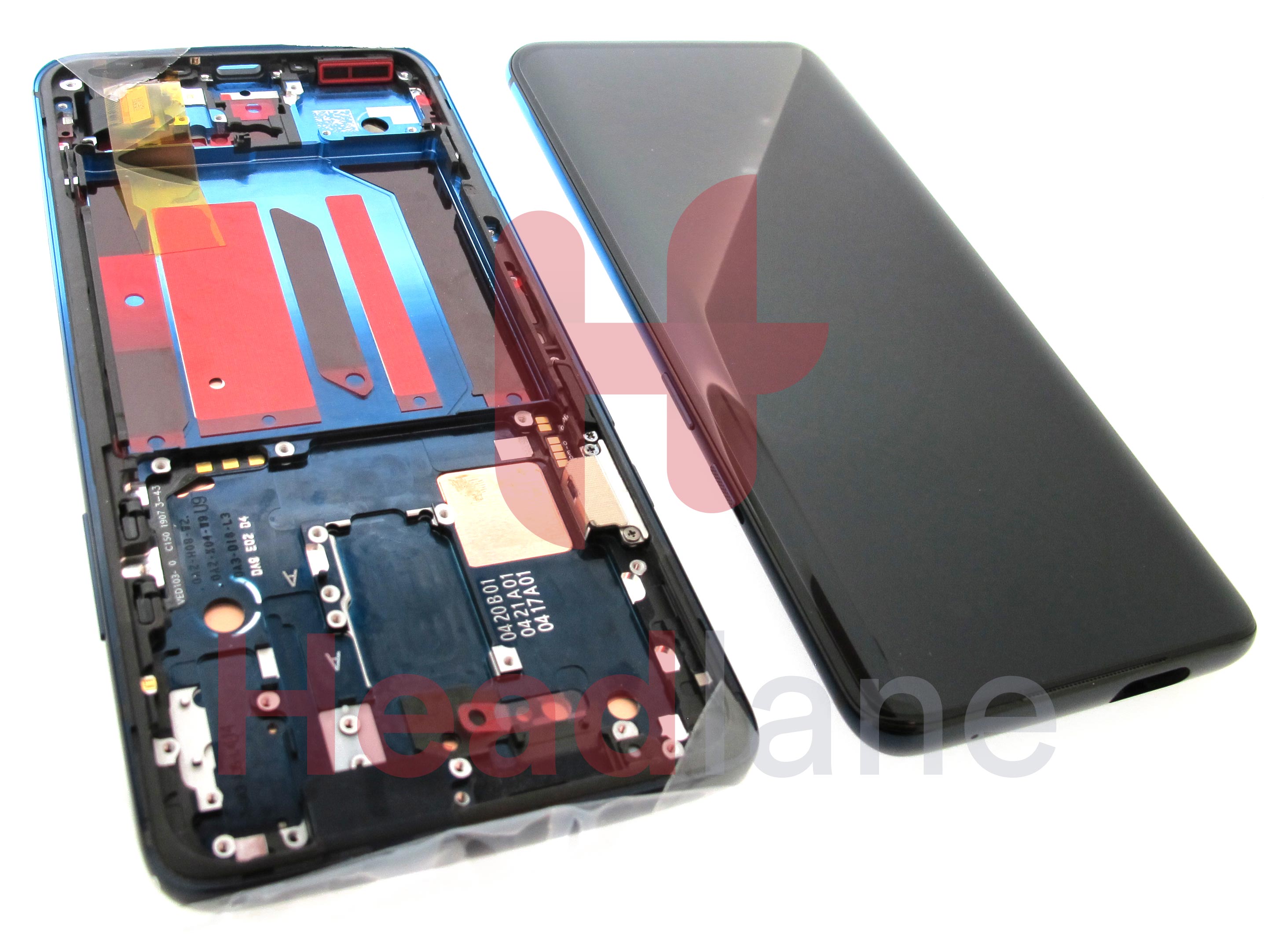 OnePlus 7 Pro LCD Display / Screen + Touch (Dual SIM) - Nebula Blue