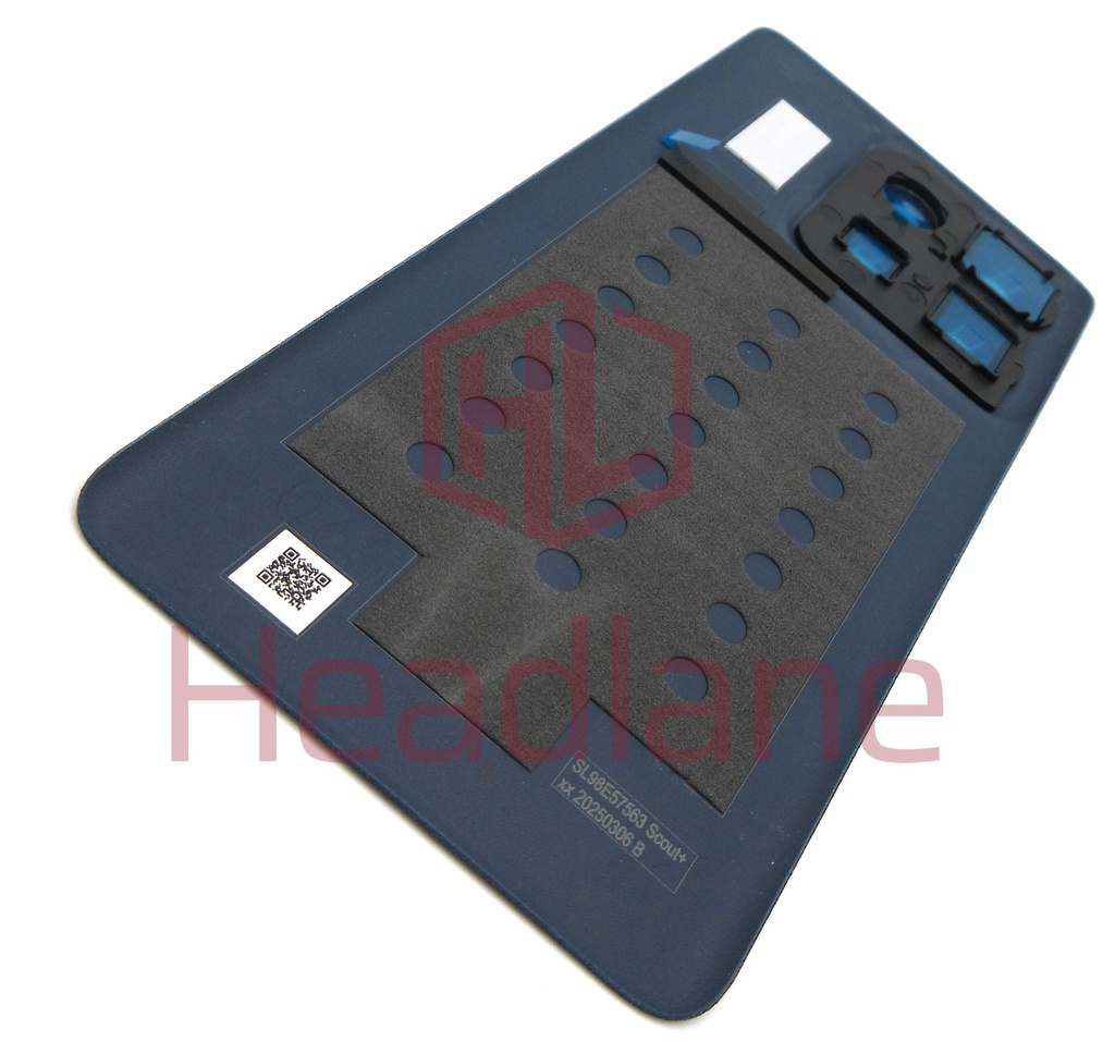 Motorola XT2505 Edge 60 Back / Battery Cover - Blue / Gibraltar Sea