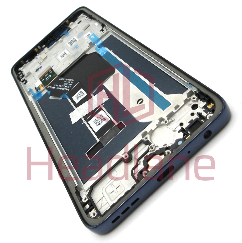 Motorola XT2529 Moto G56 LCD Display / Screen + Touch - Pantone Black Oyster