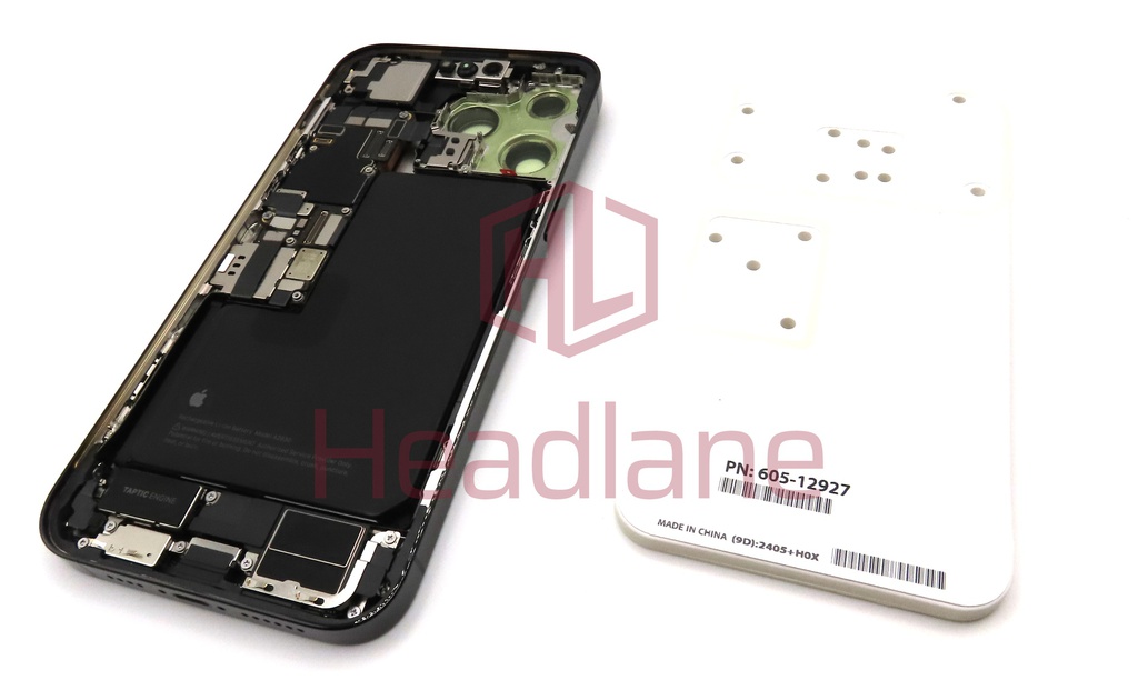 Apple iPhone 14 Pro Max Back / Battery Cover - Black (Service Pack)