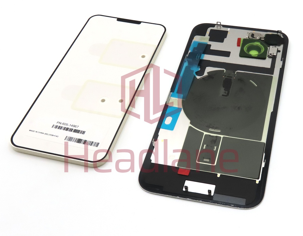 Apple iPhone 15 Plus Back / Battery Cover - Green (Service Pack)