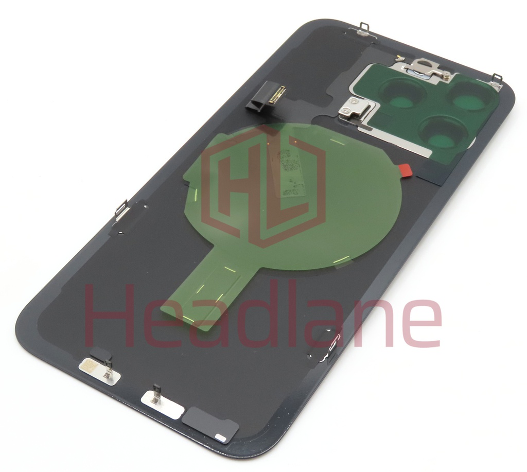 Apple iPhone 15 Pro Max Back / Battery Cover - Black Titanium (Service Pack)