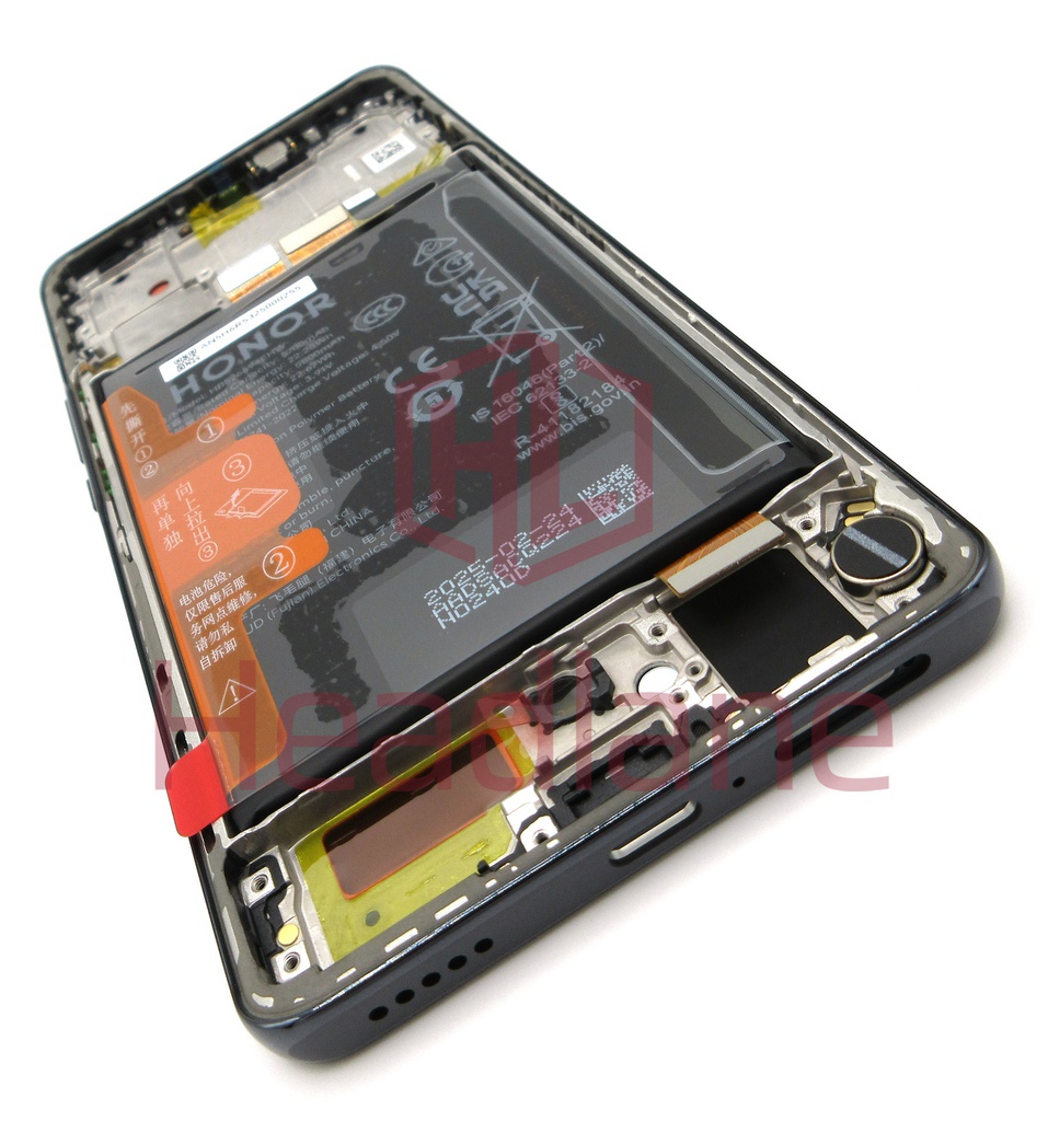 Honor X50 LCD Display / Screen + Touch + HB526694EHW Battery - Black