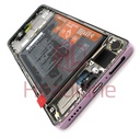 Honor Magic7 Lite LCD Display / Screen + Touch + HB556794EIW Battery - Titanium Purple
