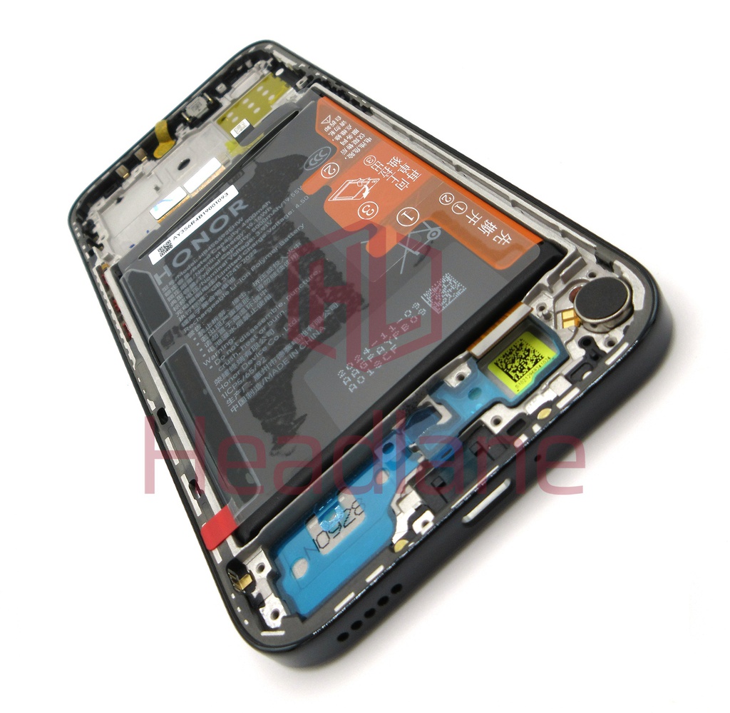 Honor X8c LCD Display / Screen + Touch + HB456592EHW Battery - Black