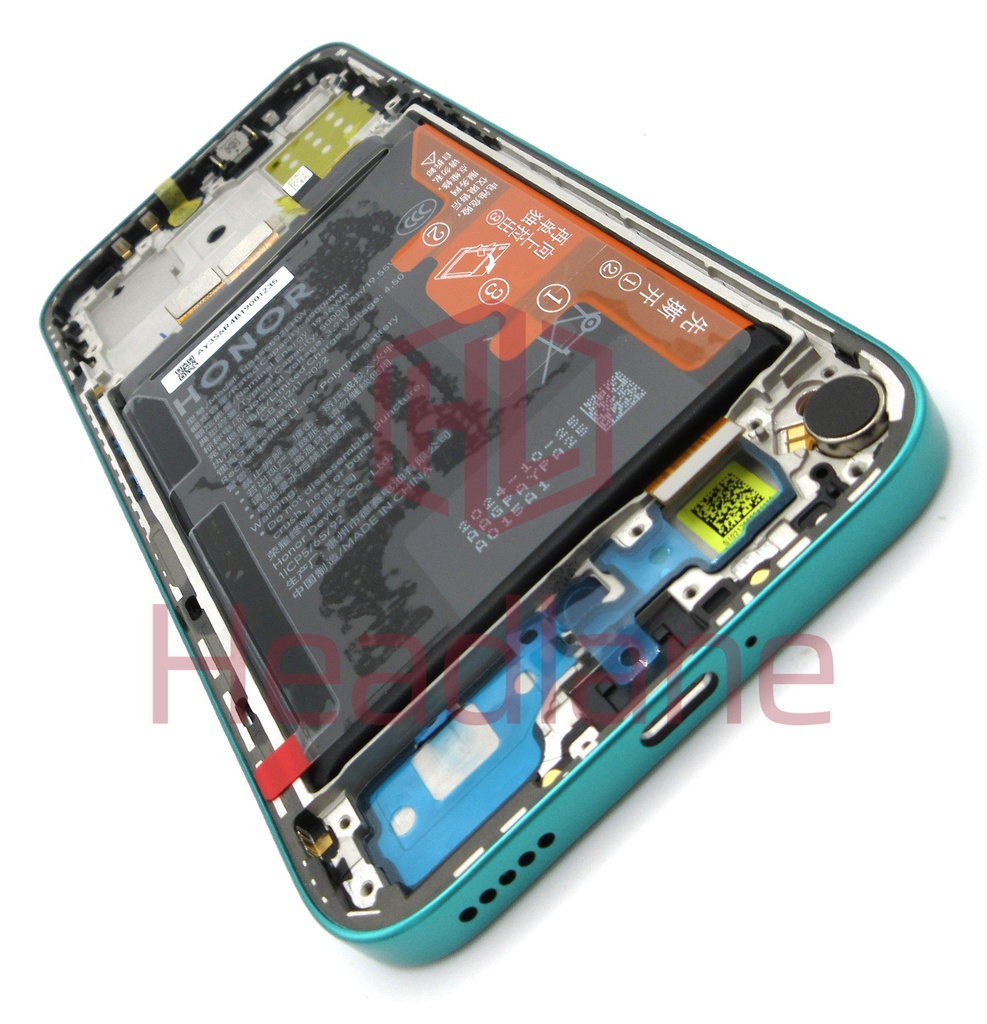Honor X8c LCD Display / Screen + Touch + HB456592EHW Battery - Green