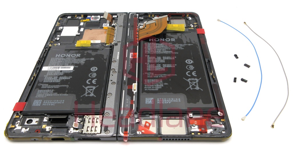 Honor Magic V2 Main Inner LCD Display / Screen + Touch + HB285679EIC / HB2955A4EIC Batteries - Black