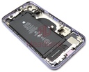 Apple iPhone 11 Back / Battery Cover + Small Parts - Purple (Pulled - Grade B) (No Camera)