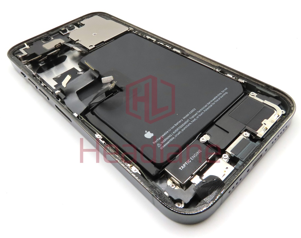 iPhone 13 Pro Max Back / Battery Cover + Small Parts - Green (Pulled - Grade B)