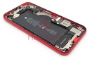 Apple iPhone 11 Back / Battery Cover + Small Parts - Red (Pulled - Grade C) (No Camera)